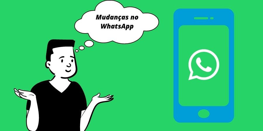 mudanças no WhatsApp