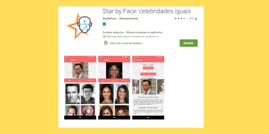 Star By Face Celebridades iguais