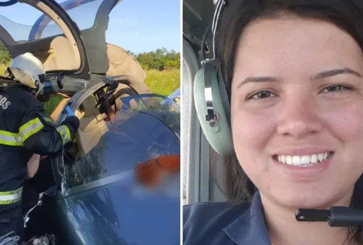 Instrutora de voo Laura Graziella Trigueiro Botelho tinha 29 anos. Piloto Victor Trigueiro Botelho solicitou alta da unidade.