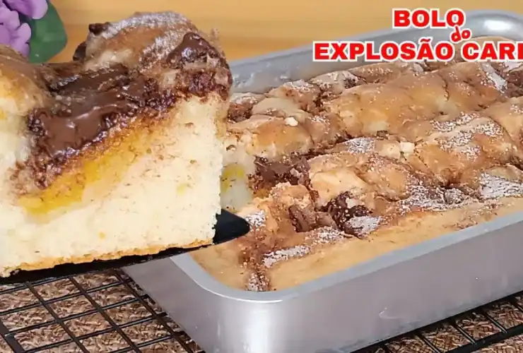 bolo explosão do caribe
