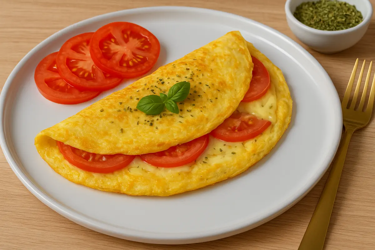 café da manhã,omelete