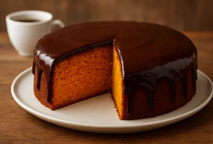 bolo de cenoura