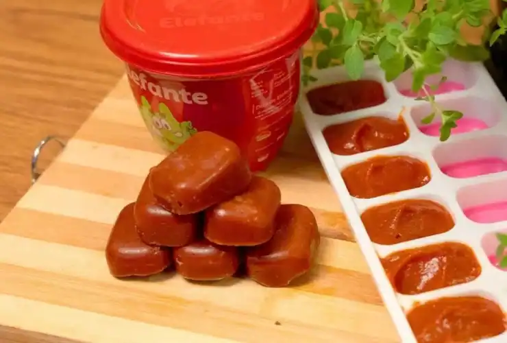 Como armazenar extrato de tomate