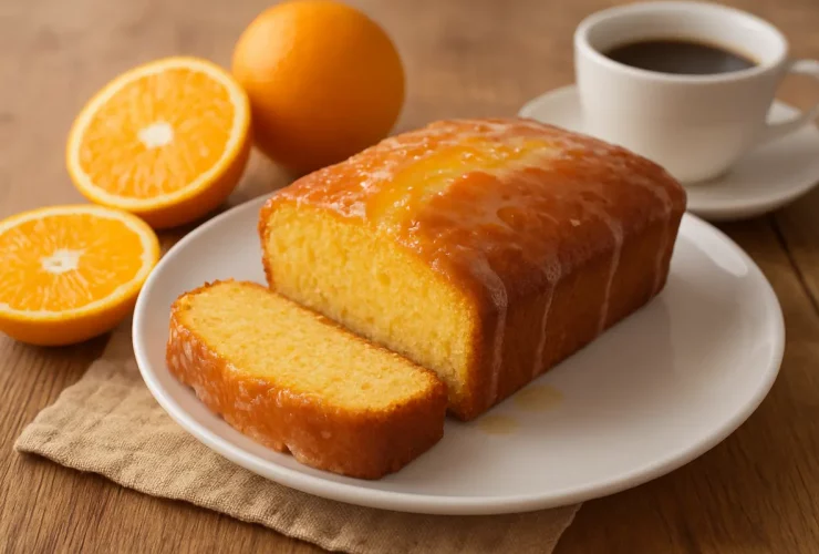 Bolo de laranja fofinho