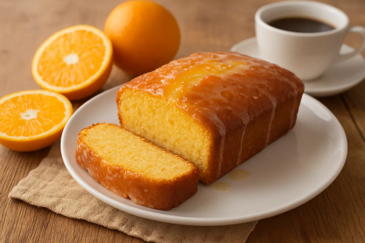 Bolo de laranja fofinho