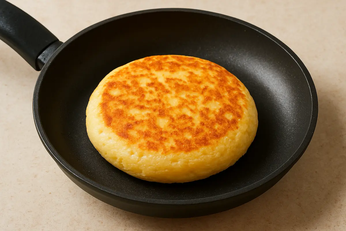 Pão de Queijo de Frigideira rápido