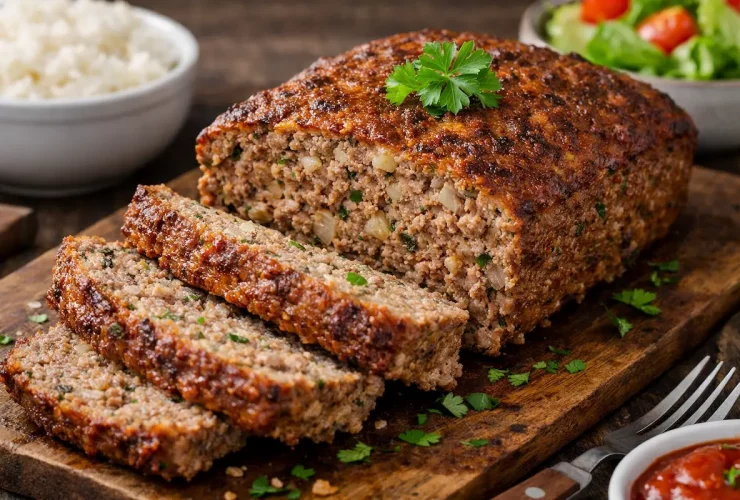 Receita de carne na forma de bolo