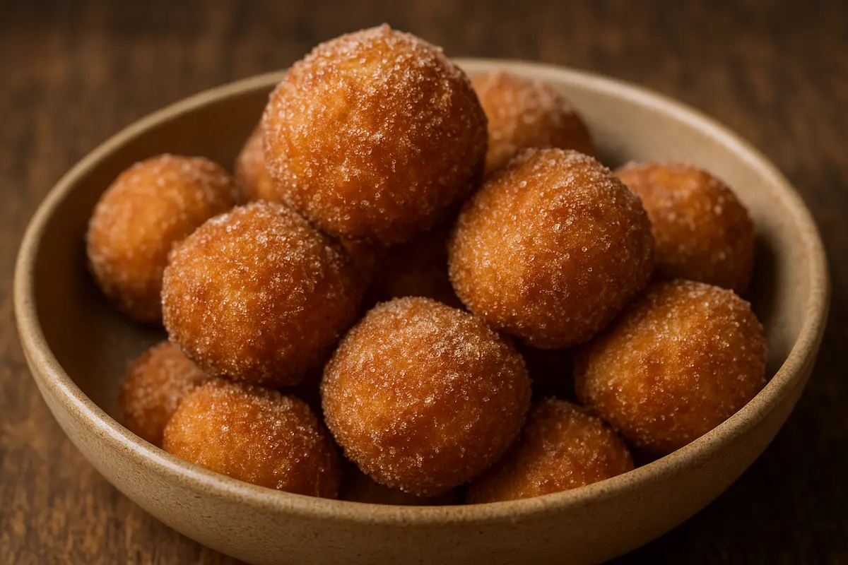 Bolinho de chuva caseiro