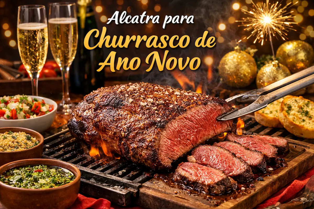 Alcatra para Churrasco de Ano Novo Suculenta