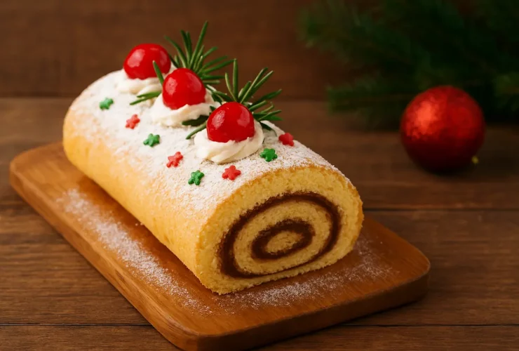 rocambole de natal