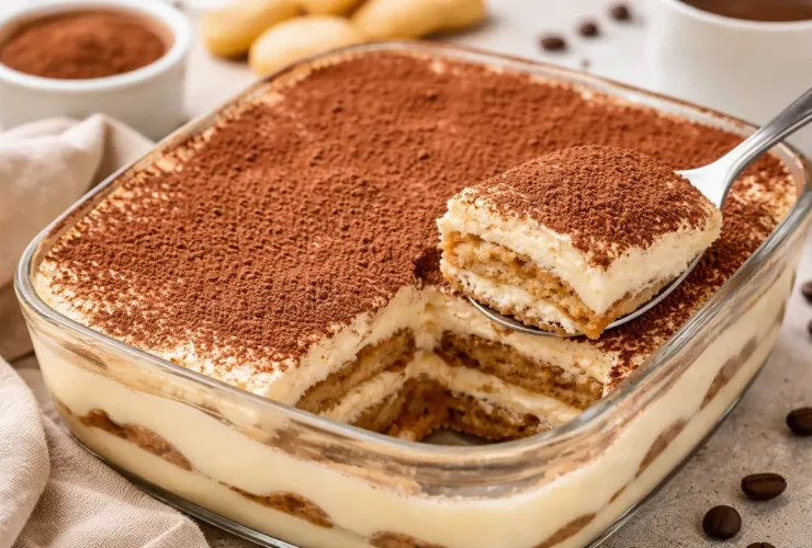 Tiramisu sem ovos