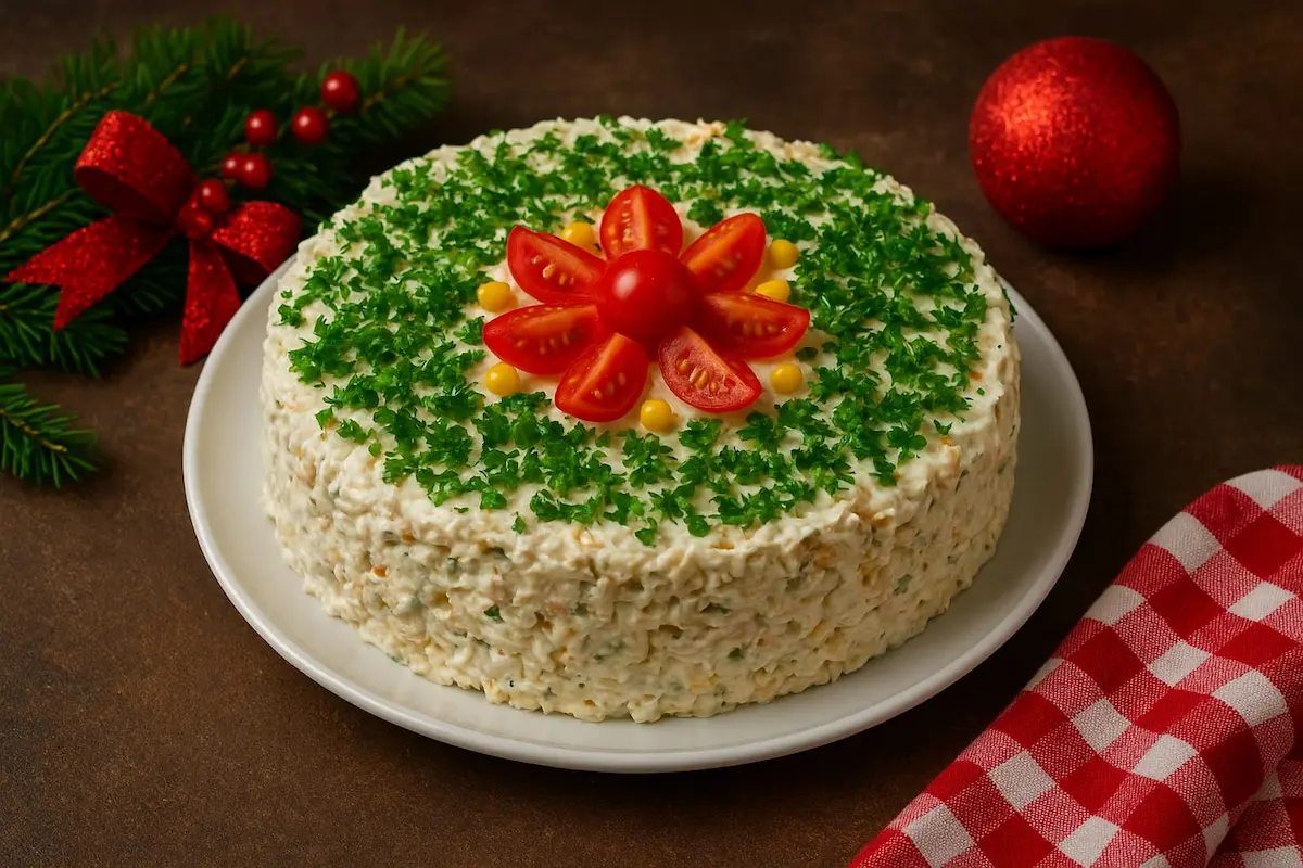 Torta Fria de Frango Cremosa