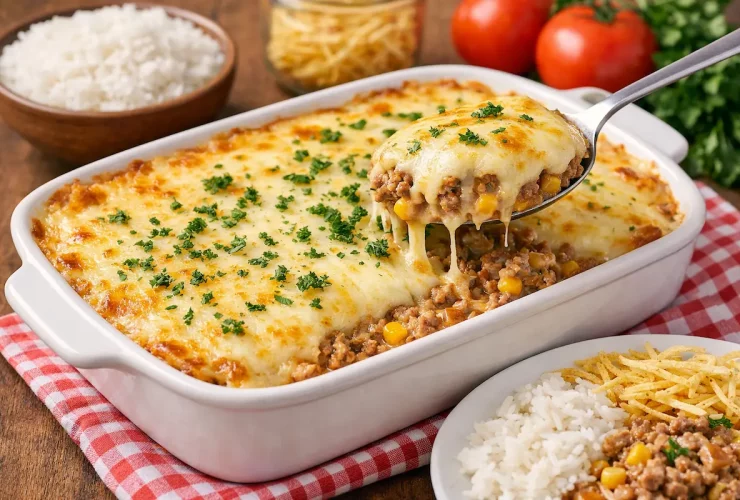 fricassê de carne moída