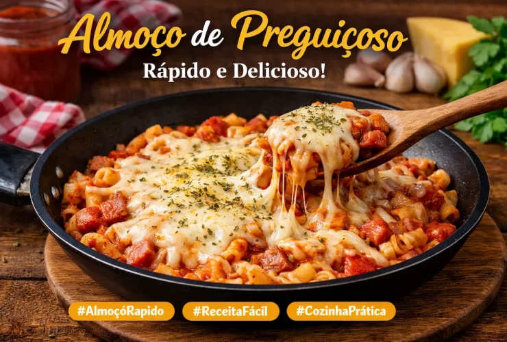 Almoço de preguiçoso rápido e fácil