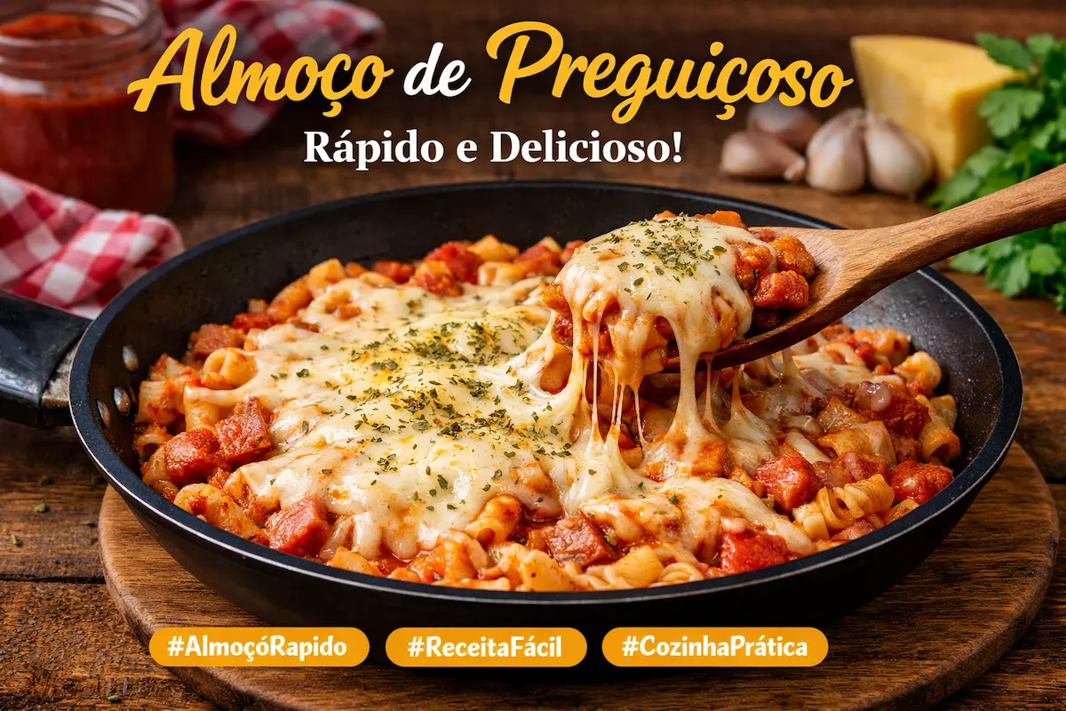 Almoço de preguiçoso rápido e fácil