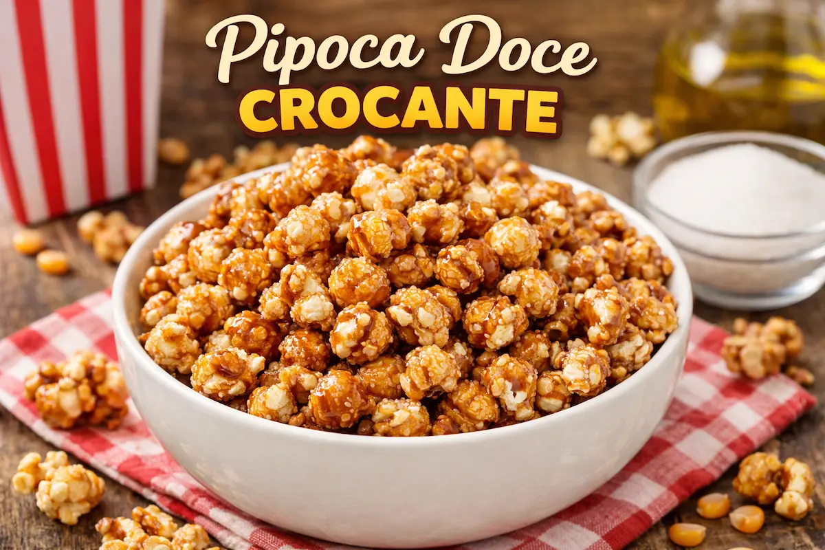 Pipoca Doce Crocante