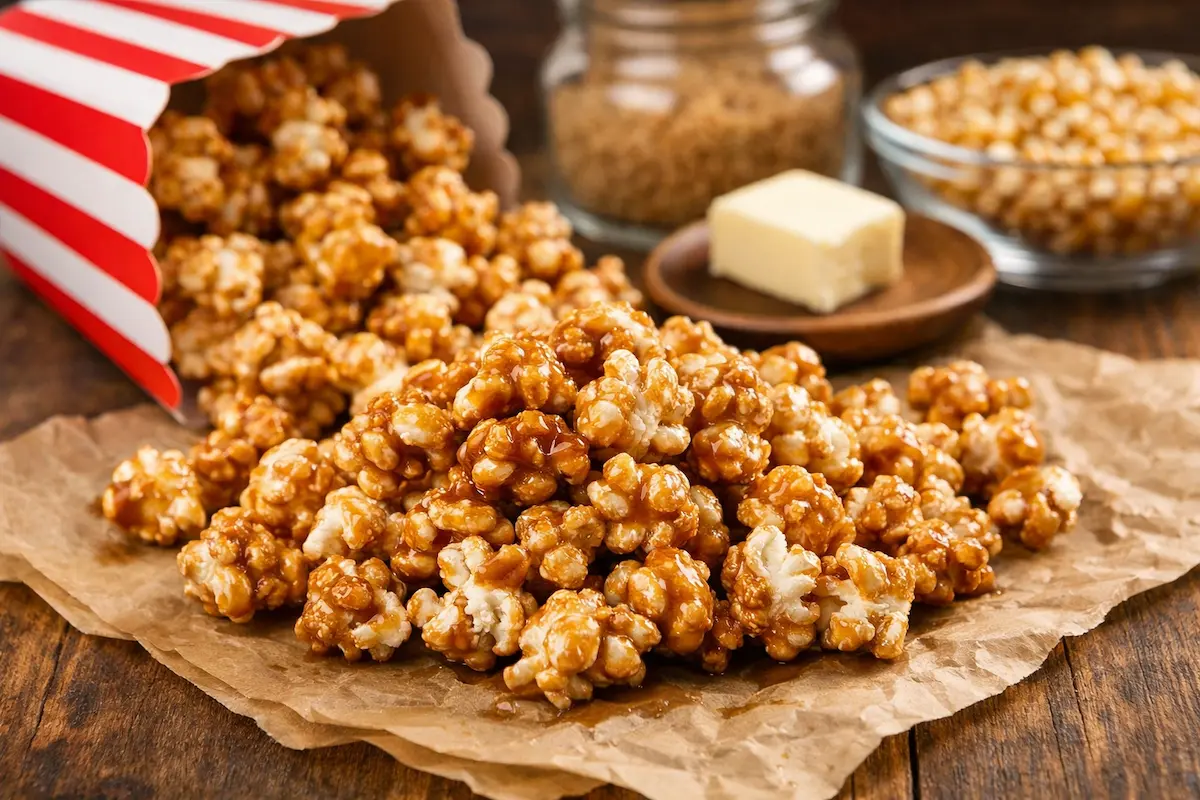 Pipoca Caramelizada Crocante