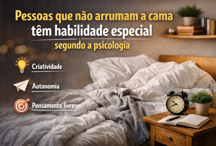 De acordo com a psicologia, pessoas que nunca arrumam a cama possuem uma habilidade especial