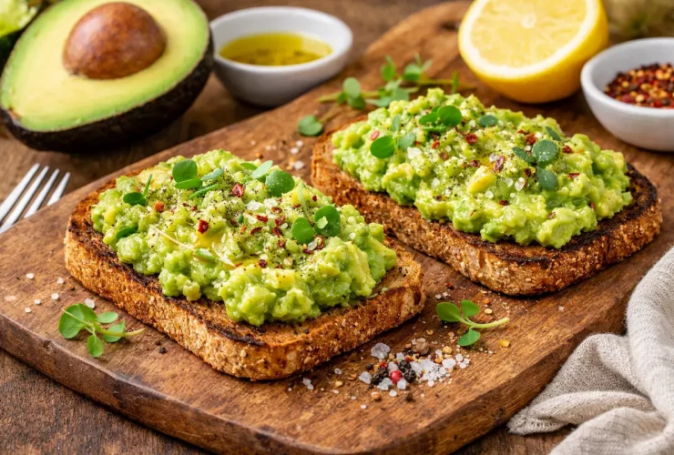Avocado Toast Simples e Saudável