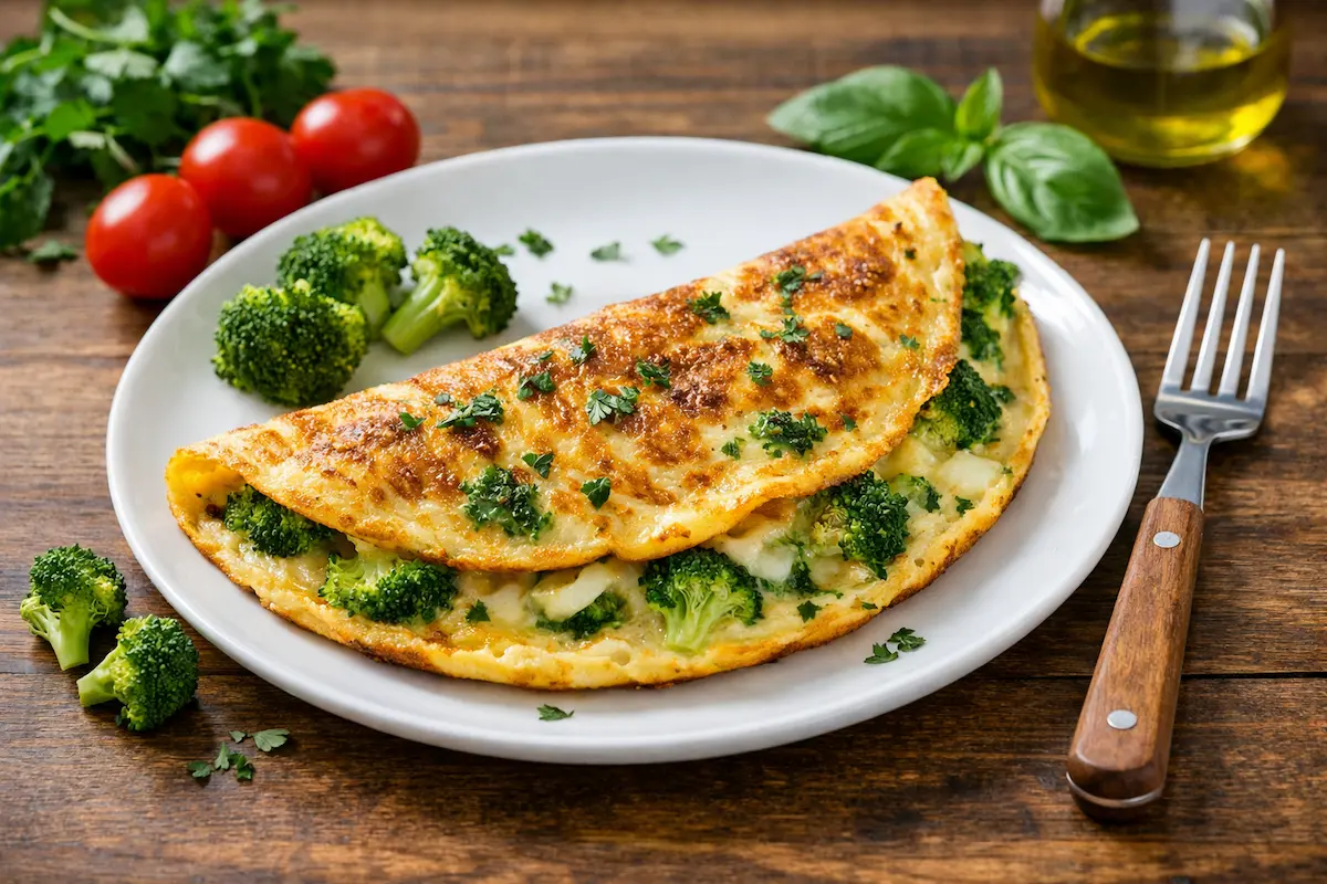 Omelete de Brócolis