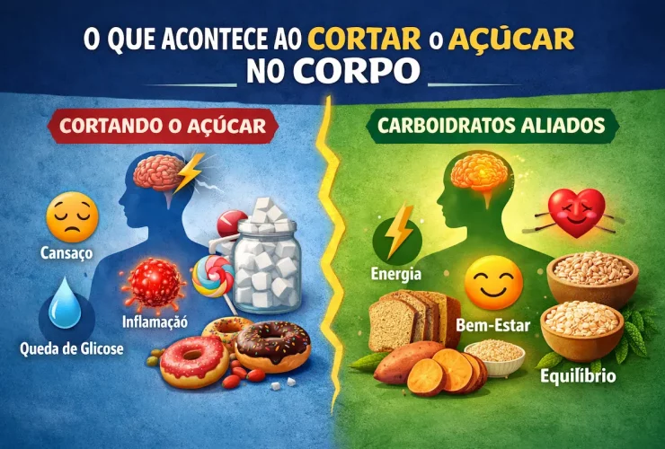O que acontece ao cortar o açúcar no corpo