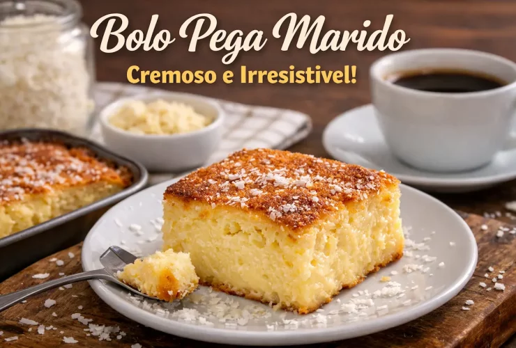 Bolo pega marido.
