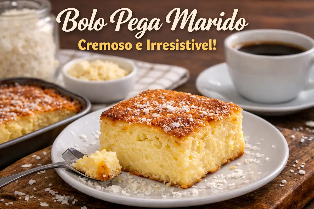 Bolo pega marido.