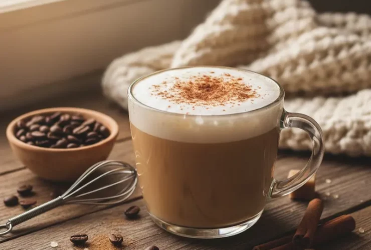 Cappuccino caseiro cremoso