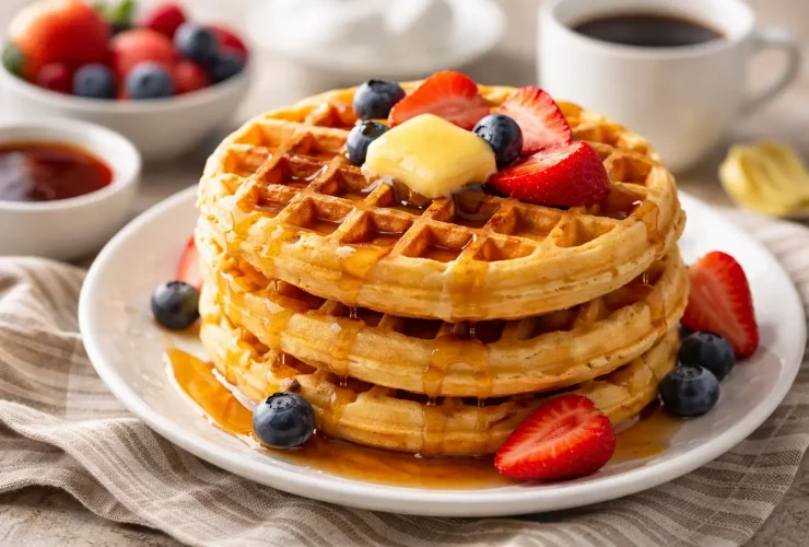 Waffle caseiro