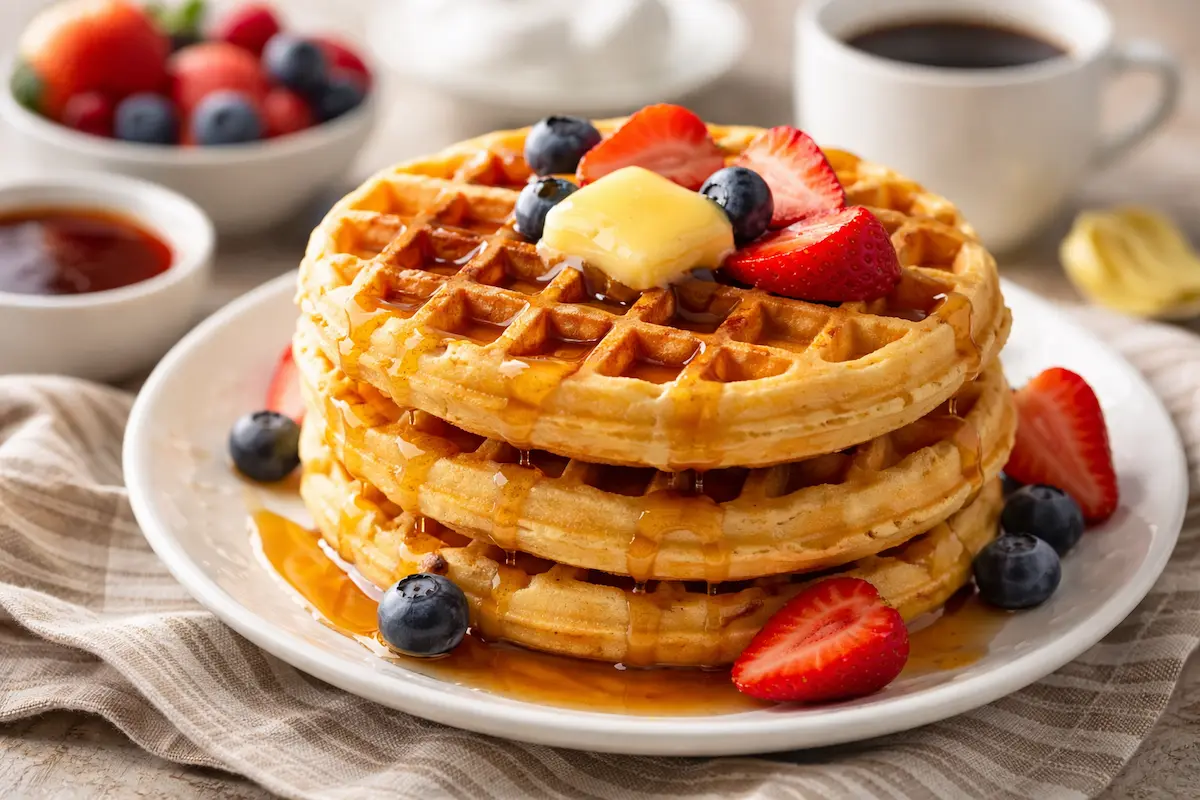 Waffle caseiro