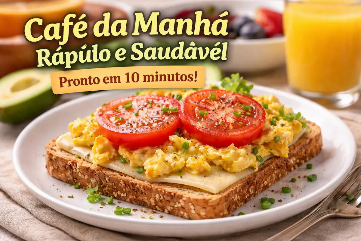 Receita prática de café da manhã pronta em minutos!