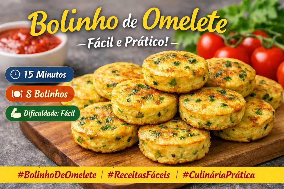 Bolinho de omelete