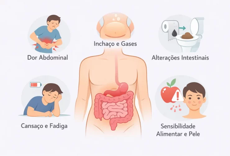 Conheça 5 sinais de intestino inflamado