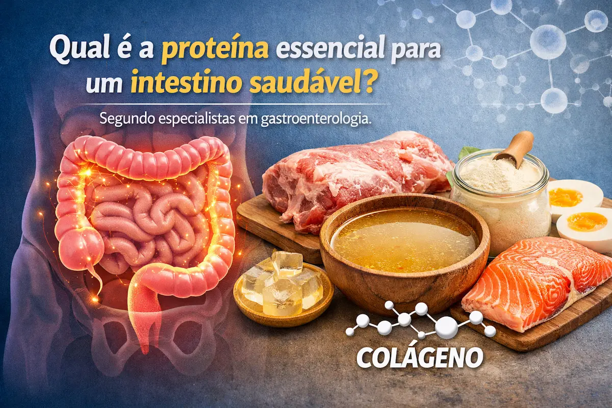Proteína Essencial Para Intestino Saudável