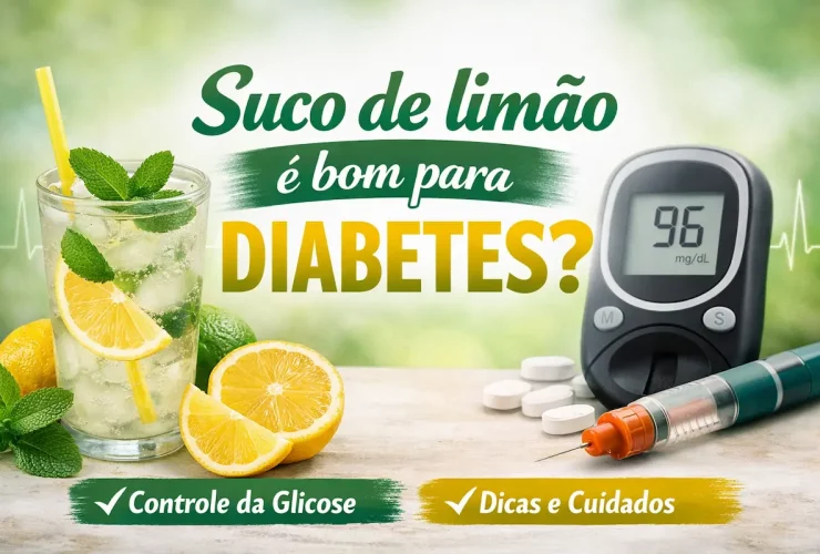 Suco de limão é bom para diabetes?