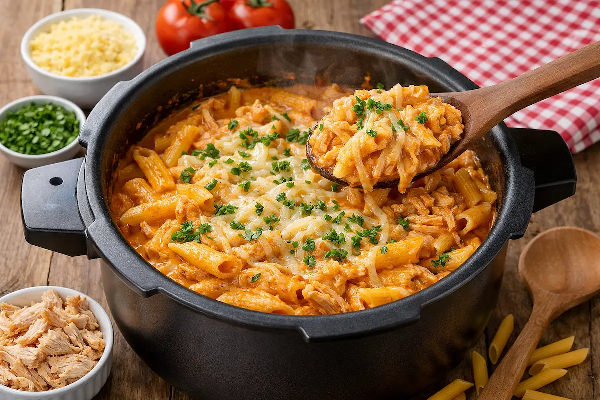 Macarrão cremoso pronto em 20 minutos!