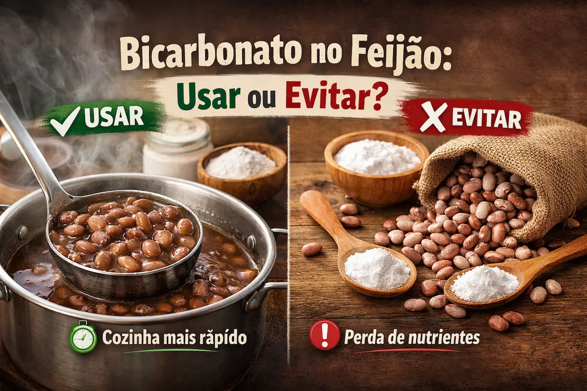 Bicarbonato no feijão: usar ou evitar?