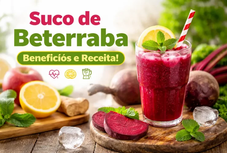 Suco de beterraba: benefícios e receita fácil
