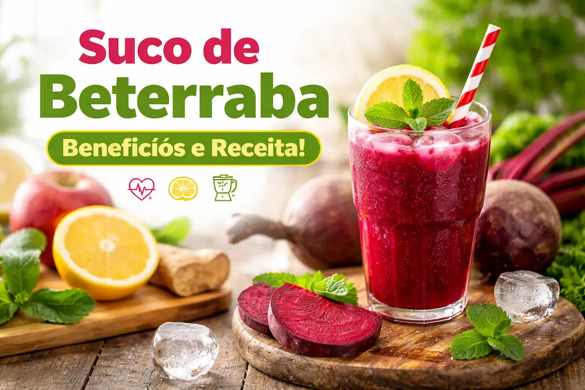 Suco de beterraba: benefícios e receita fácil