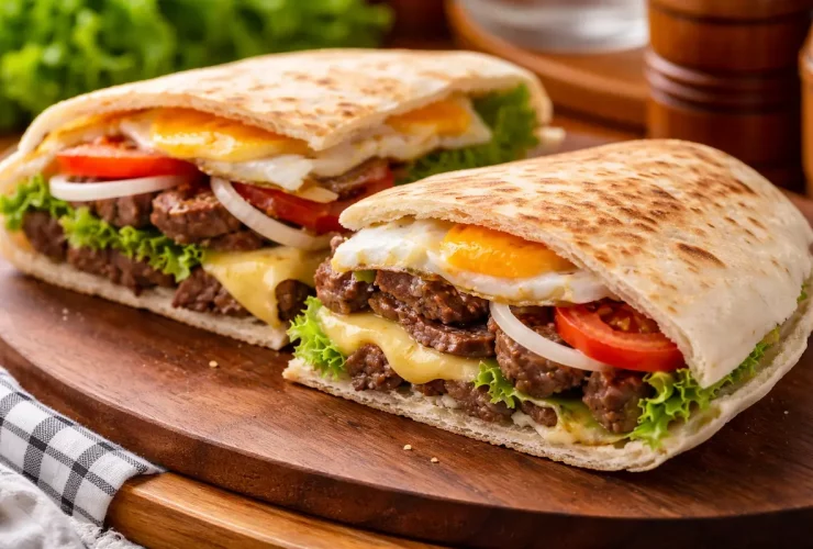 Aprenda a fazer Beirute caseiro delicioso em minutos.