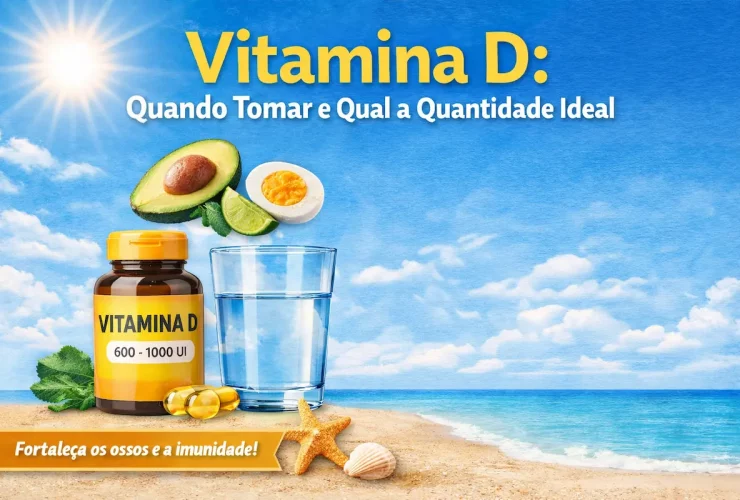 Descubra quando tomar vitamina D