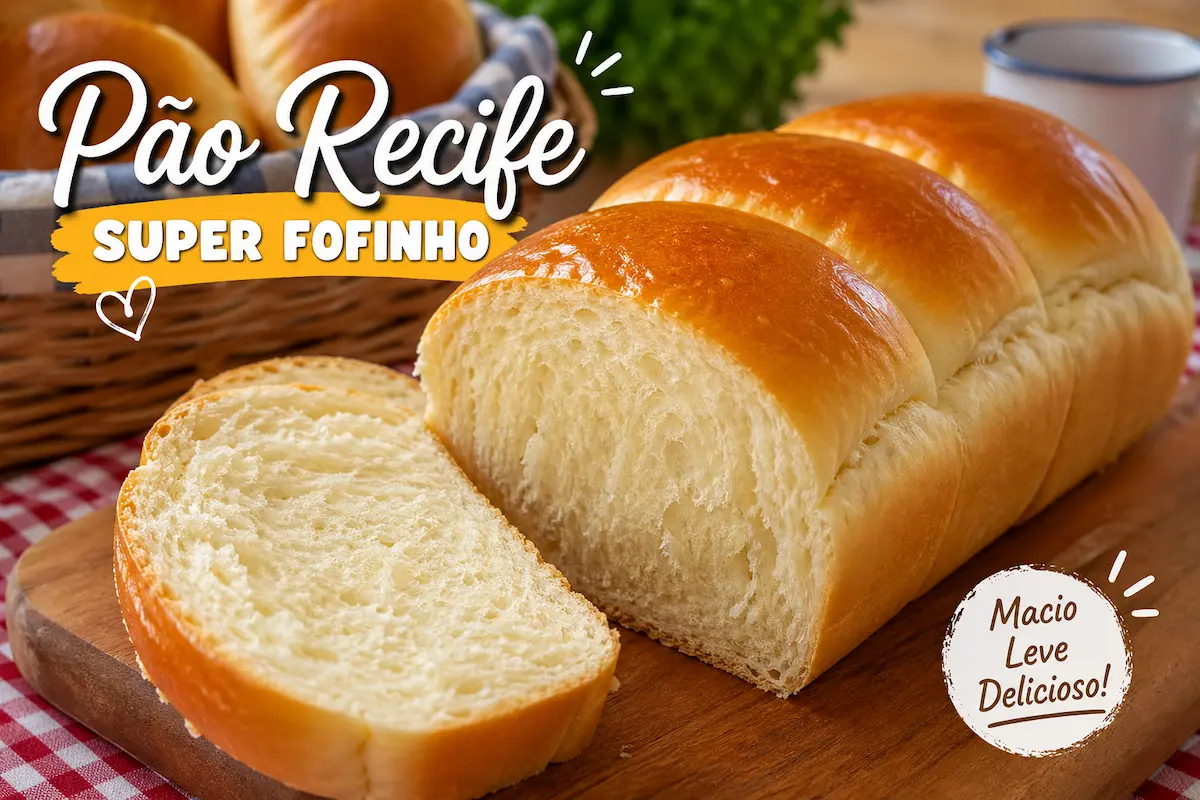 Pão Recife super fofinho