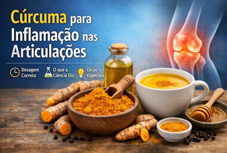 Cúrcuma para inflamação nas articulações
