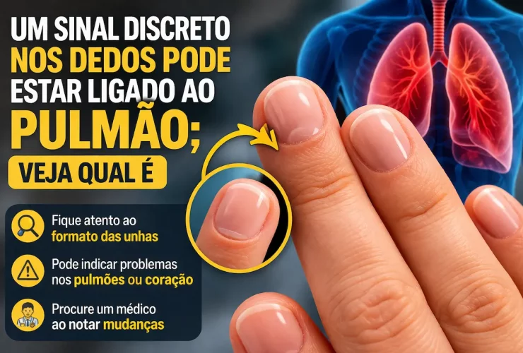 Sinal nos dedos pode indicar problema no pulmão