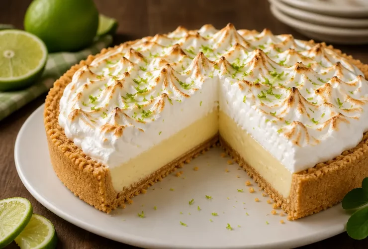 Torta de limão cremosa