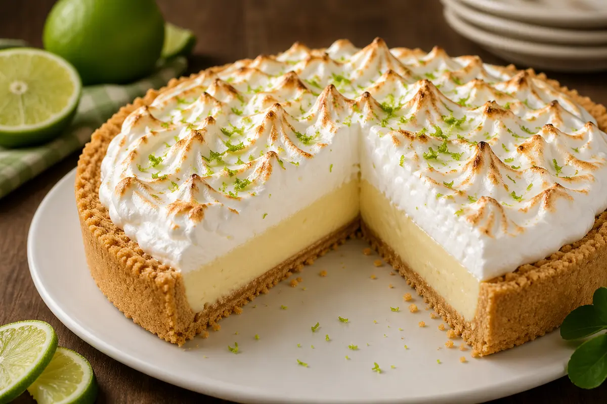 Torta de limão cremosa