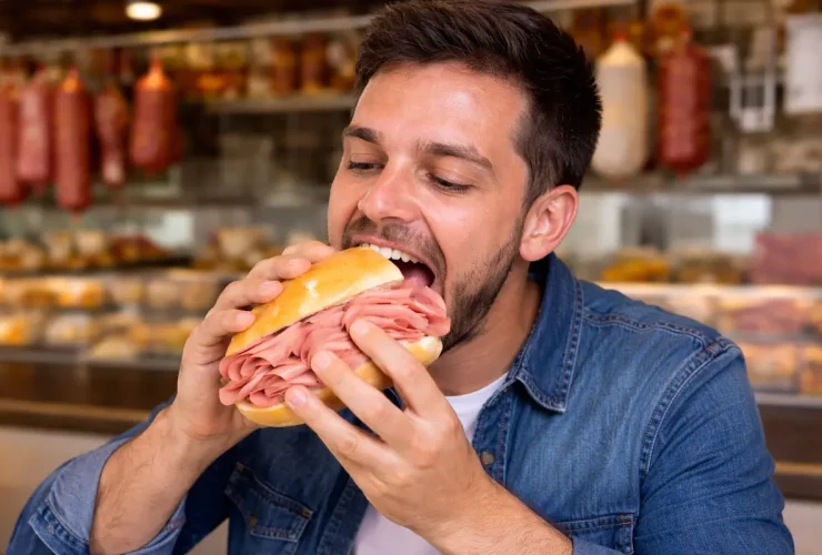Entenda como o consumo de mortadela afeta o fígado e o intestino