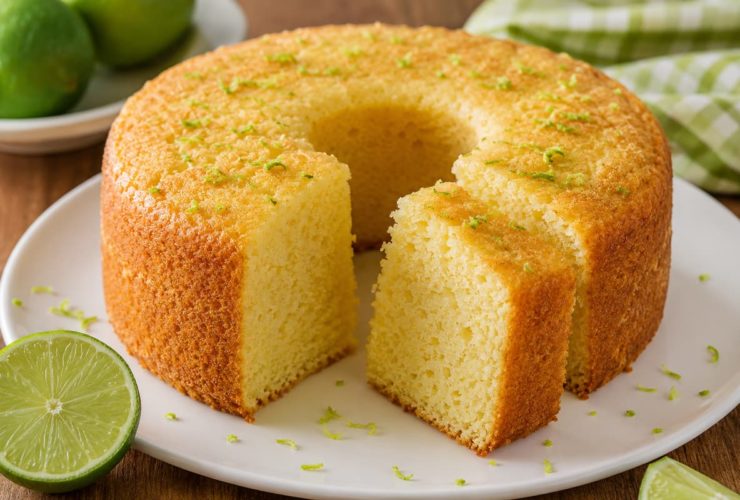 Aprenda a fazer um delicioso bolo fit de limão