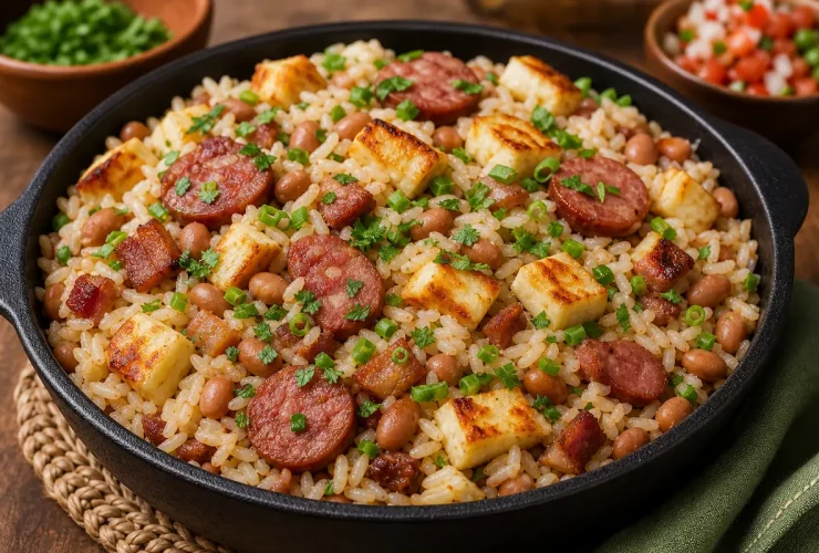 Aprenda a fazer baião de dois prático