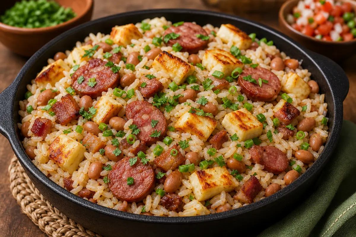 Aprenda a fazer baião de dois prático